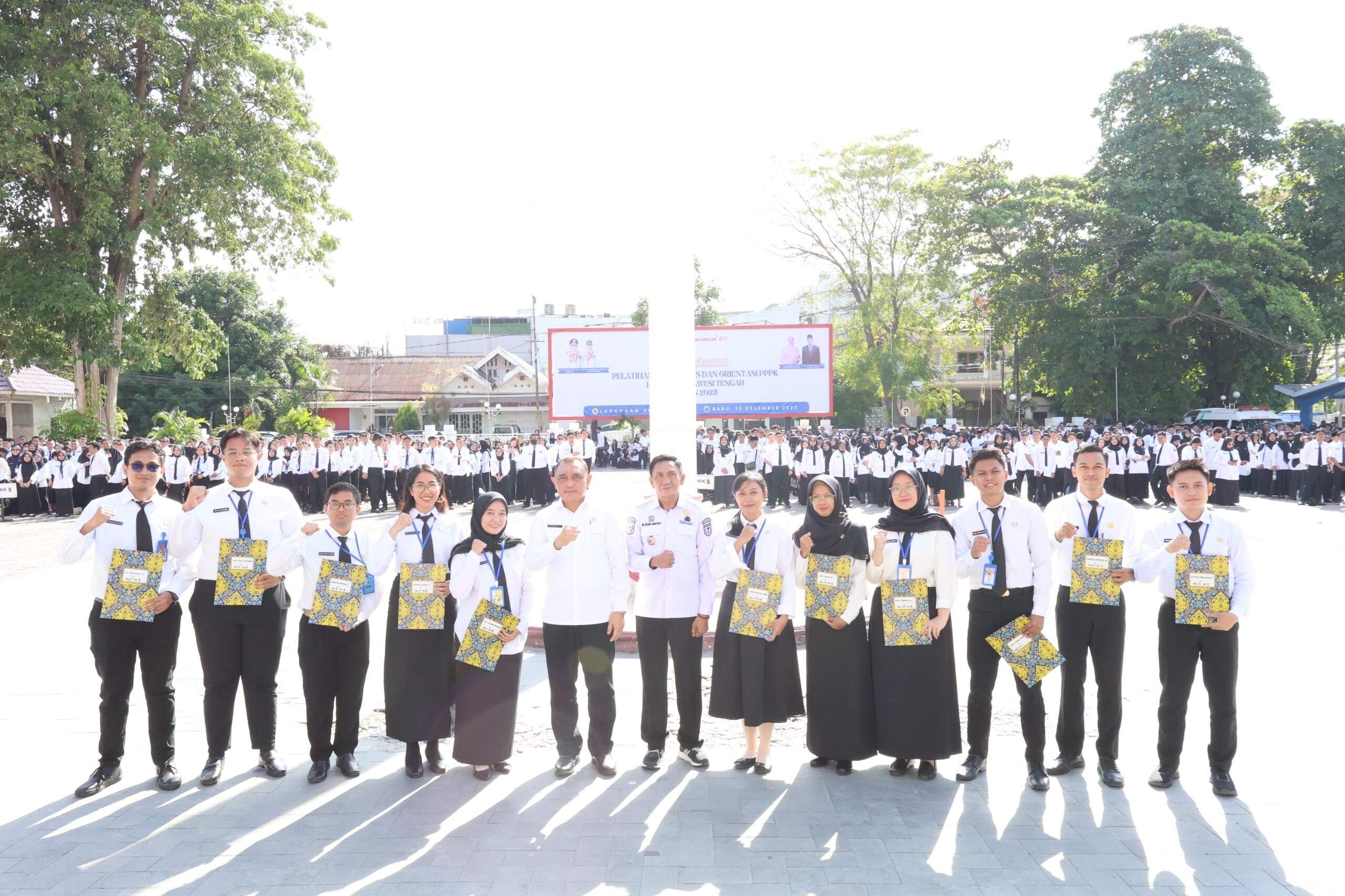 Penutupan Latsar ASN Sulteng: 439 CPNS dan 4.354 PPPK Dinyatakan Lulus
