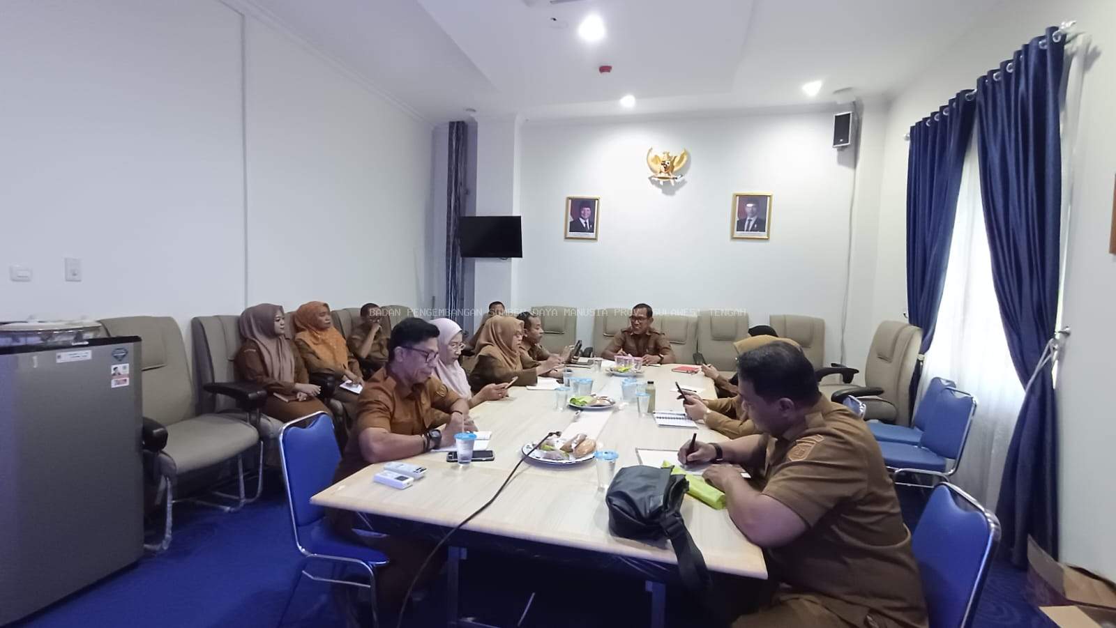 Rapat terkait persiapan pengusulan formasi Widyaiswara, Pelaksanaan Pelatihan dan Sertifikasi Penyuluh Anti Korupsi serta Penyusunan Laporan HCDP