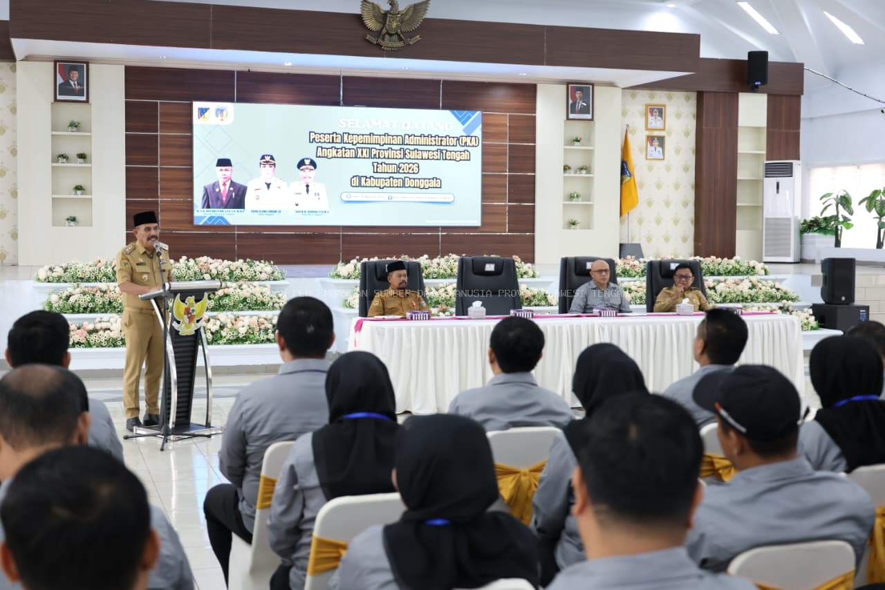 Studi Lapangan peserta Pelatihan Kepemimpinan Administrator (PKA) Angkatan XXI di Kabupaten Donggala
