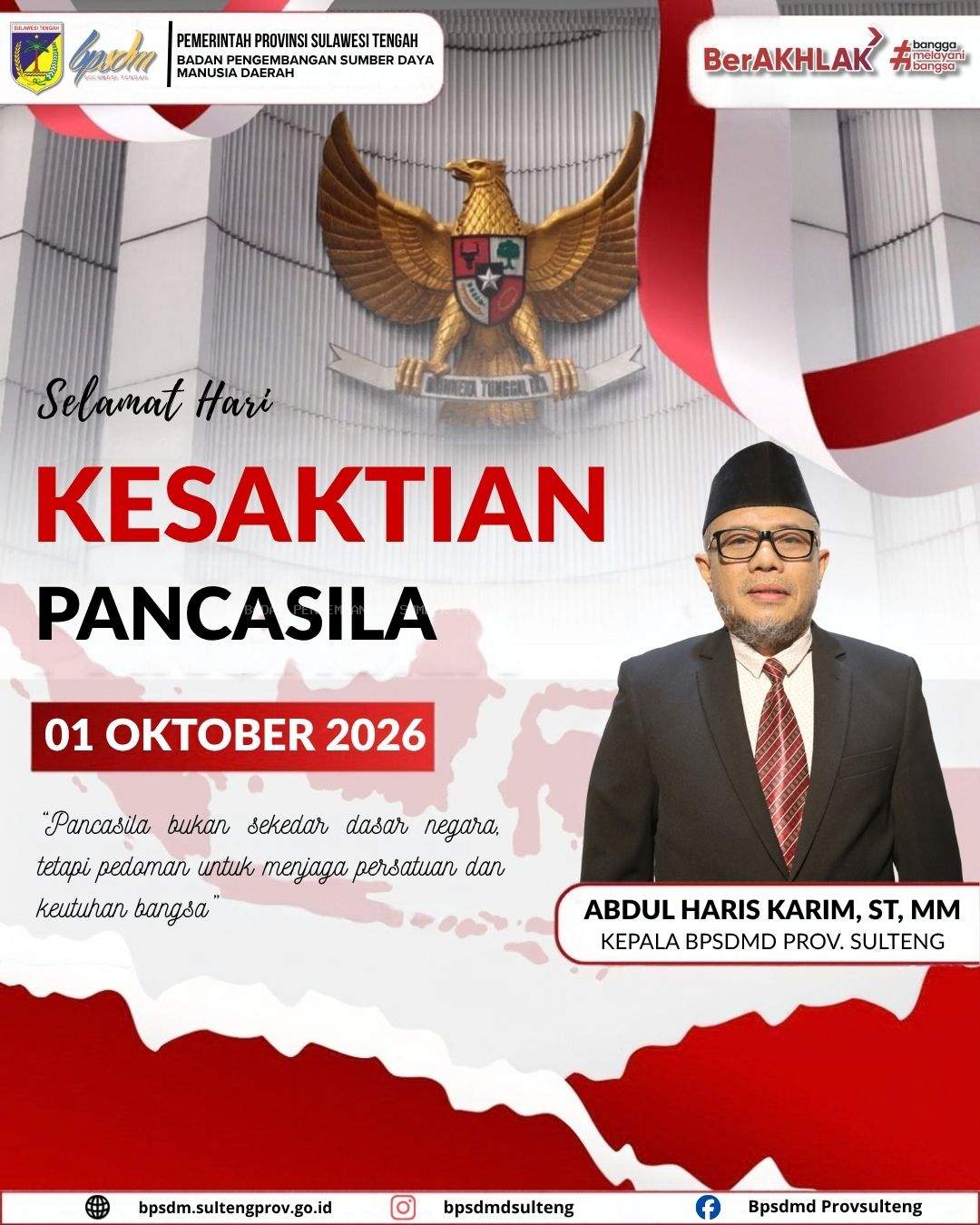 Memperingati Hari Kesaktian Pancasila