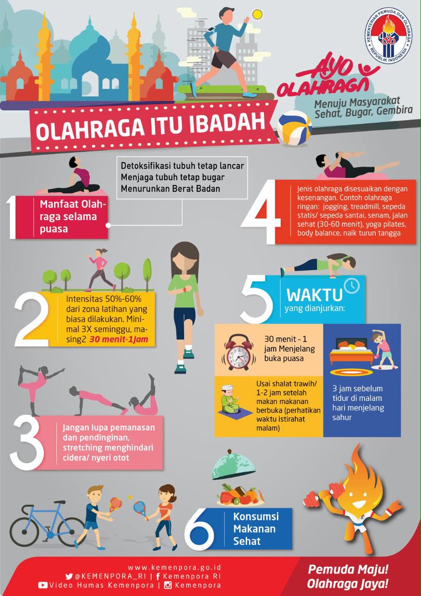 Olahraga adalah ibadah Olahraga adalah ibadah